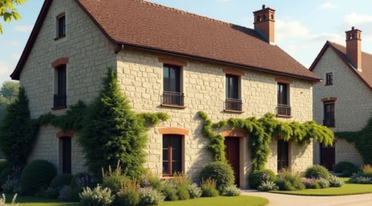 maison-de-village-definition-et-specificites